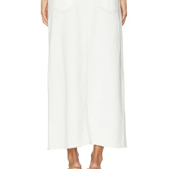 Lioness Super Sweet Maxi Skirt in Porcelain - M - Picture 2 of 6